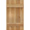 Ekena Millwork Joined Board-n-Batten Shutters, Rough Sawn Western Red Cedar, 16 1/8W x 28H, PR RBJ06S16X028RWR - alternate 5